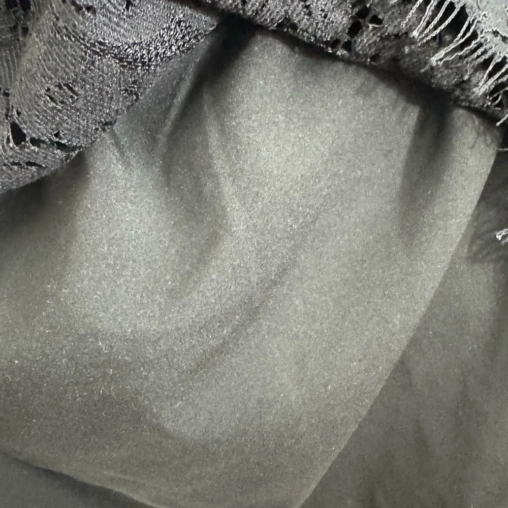 Cabi Black Lace Detail Top Size XS - Picture 3 of 10